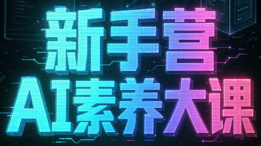 破局俱乐部·破局行动新手营AI素养大课 - 寻创社