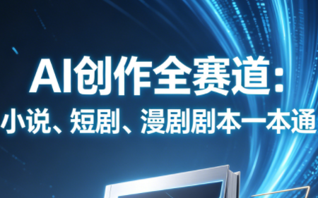AI创作全赛道：小说、短剧、漫剧剧本一本通(更新9月) - 寻创社