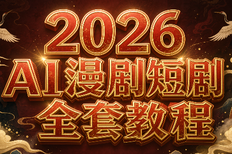 2026Ai漫剧短剧全套教程 - 寻创社